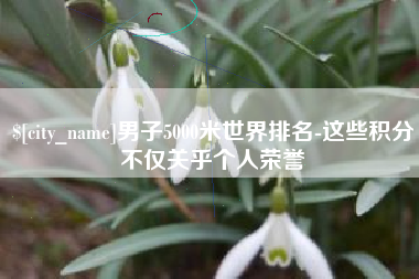 宝应县男子5000米世界排名-这些积分不仅关乎个人荣誉
