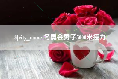 宝应县冬奥会男子5000米接力