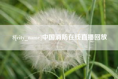 宝应县中国消防在线直播回放
