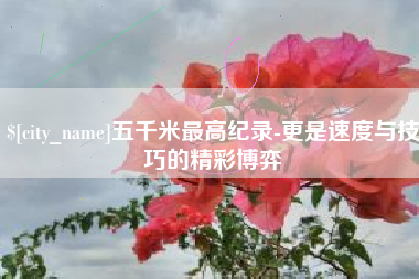 宝应县五千米最高纪录-更是速度与技巧的精彩博弈