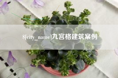 宝应县九宫格建筑案例