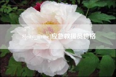 宝应县应急救援员价格