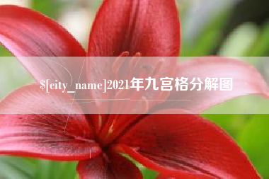 宝应县2021年九宫格分解图