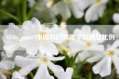 宝应县中国消防救援学院男女比例