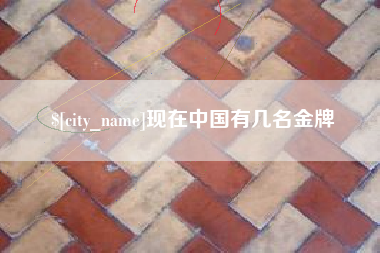 宝应县现在中国有几名金牌