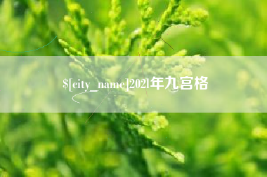 宝应县202l年九宫格