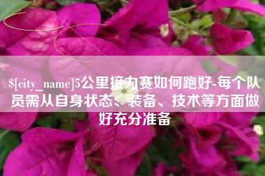 宝应县5公里接力赛如何跑好-每个队员需从自身状态、装备、技术等方面做好充分准备