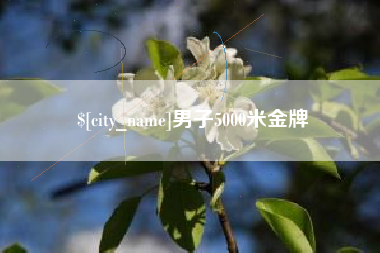 宝应县男子5000米金牌