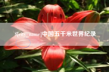 宝应县中国五千米世界纪录