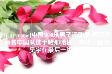宝应县中国5000米男子运动员-而另外两名中国队选手哈那哈提·木哈买提和吴宇在最后一组出场