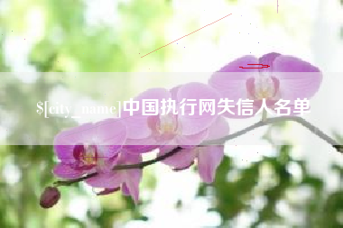 宝应县中国执行网失信人名单