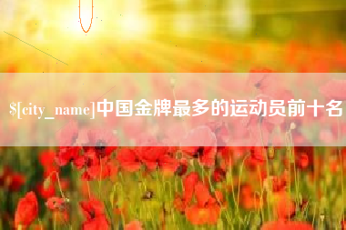 宝应县中国金牌最多的运动员前十名