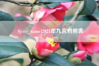 宝应县2021年九宫对照表