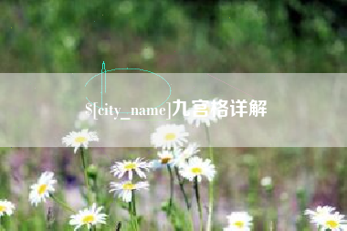 宝应县九宫格详解