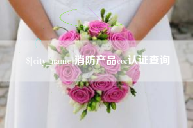 宝应县消防产品ccc认证查询