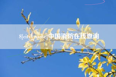 宝应县中国消防在线查询