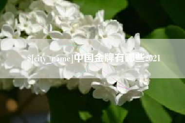 宝应县中国金牌有哪些2021