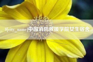 宝应县中国消防救援学院女生宿舍